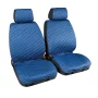 Cover-Tech Fabric, pair of front seat covers - Blue/Grey