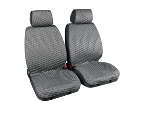 Cover-Tech Fabric, pair of front seat covers - Grey