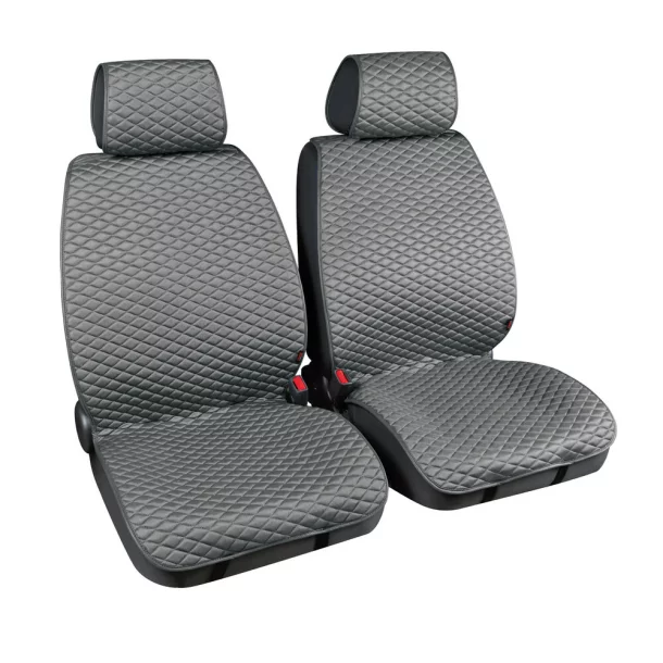 Cover-Tech Fabric, pair of front seat covers - Grey