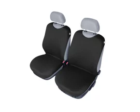 Cridem undershirt front seat cover 2pcs - Black