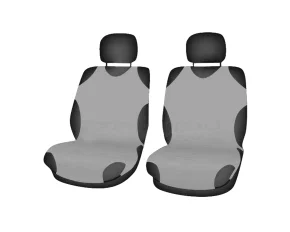 Cridem Sport T-shirt front seat covers 2pcs - Grey - Resealed