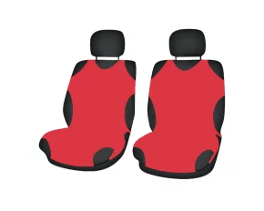 Cridem Sport T-shirt front seat covers 2pcs - Red