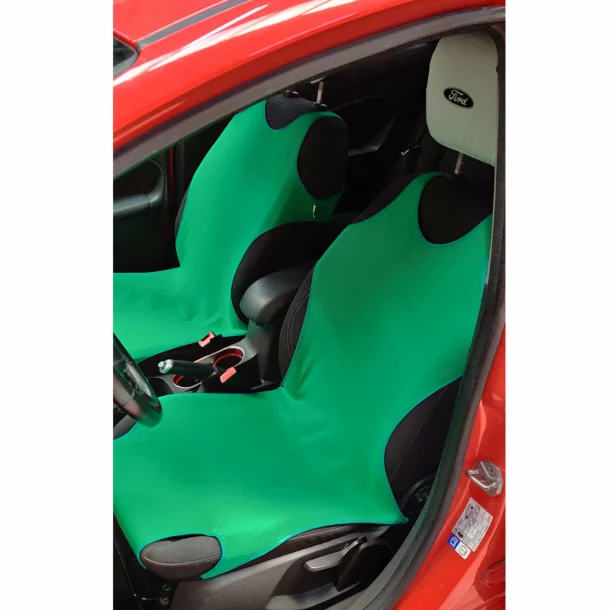 Cridem Sport T-shirt front seat covers 2pcs - Green