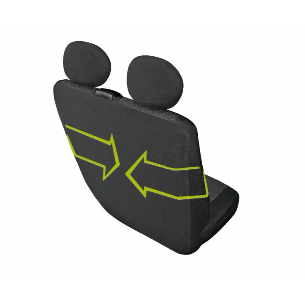 Car seat covers Delivery Van Ares, DV2-M, 2Seats with table