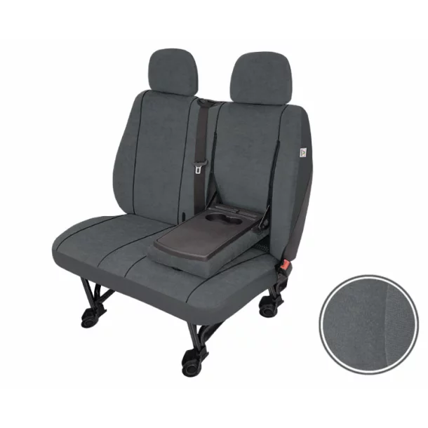 Car seat covers Delivery Van ELEGANCE DV2 2Seats Table