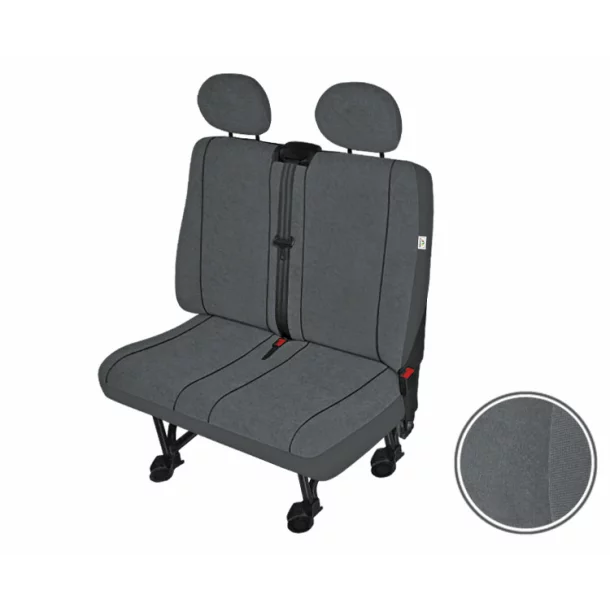 Huse scaun furgoneta de transport Elegance DV2-L 2Locuri