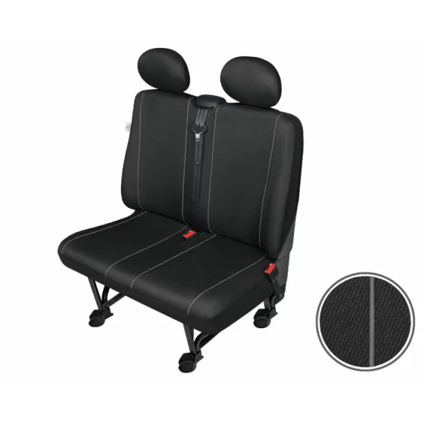 Car seat covers Delivery Van SOLID DV1 - 1Seat