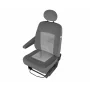 Car seat covers Delivery Van Weles DV1-M - 1Seat