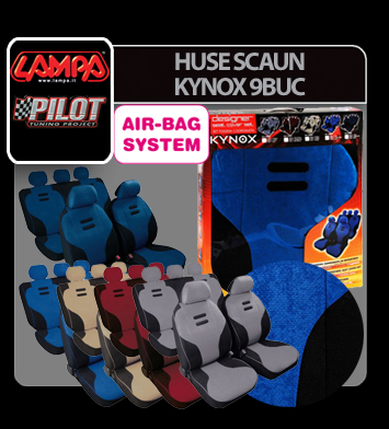 Kynox, seat cover set - Blue thumb