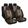 Leopard seat cover set 9pcs