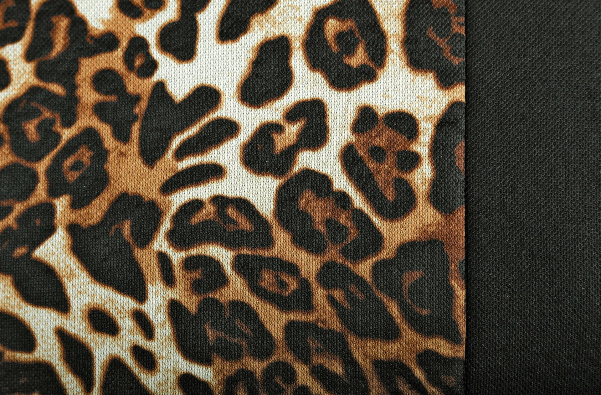 Leopard seat cover set 9pcs thumb