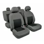 Linear, high-quality jacquard seat cover set - Grey