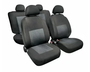 Sport, high-quality jacquard seat cover set - Grey