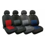Sport, high-quality jacquard seat cover set - Red/Black