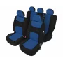 Sport Line+ Super L seat covers 9pcs - Black/Blue