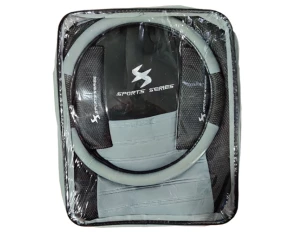 Huse scaun Sport Series 13buc - Negru/Gri