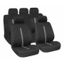Stinger, seat cover set 9pcs - Black/Grey