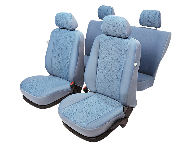 Swing seat covers 8pcs - Size L - Light blue thumb