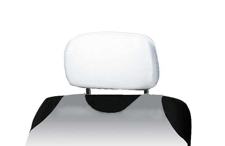 Seat headrests cover Albi Kegel 2pcs - White thumb