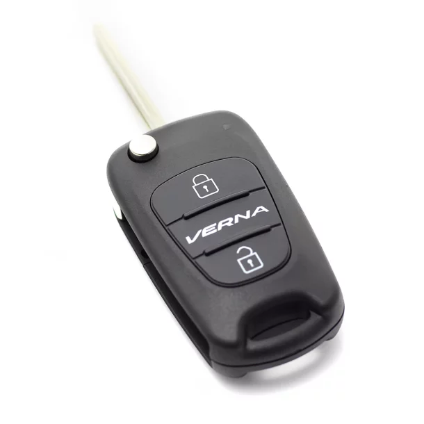 Hyundai Verna - Carcasa cheie tip briceag, 2 butoane