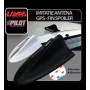 GPS - Fin Spoiler antenna imitáció - Ezüst