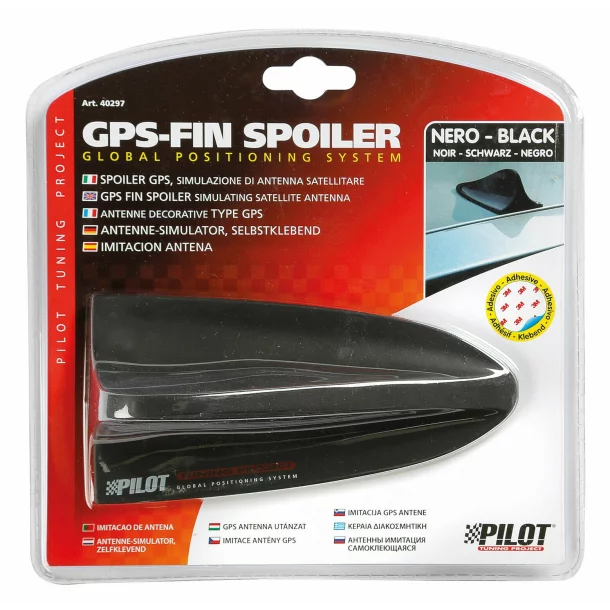 Gps-Fin Spoiler - Black