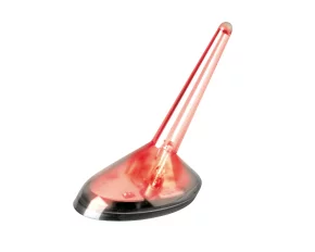 Led illuminated antenna - Blinking light - Red