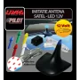 Satel antenna imitáció LED világítással 12V - 5 szín