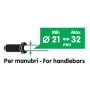 Motorkerékpár USB-Fix Tube töltő kormárnyrúdra szerelhető 12/24 V - 3000mA