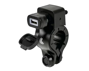 Incarcator motocicleta USB-Fix Tube cu fixare pe ghidon 12/24V - 3000mA-Resigilat,