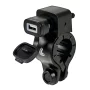 Incarcator motocicleta USB-Fix Tube cu fixare pe ghidon 12/24V - 3000mA-Resigilat,