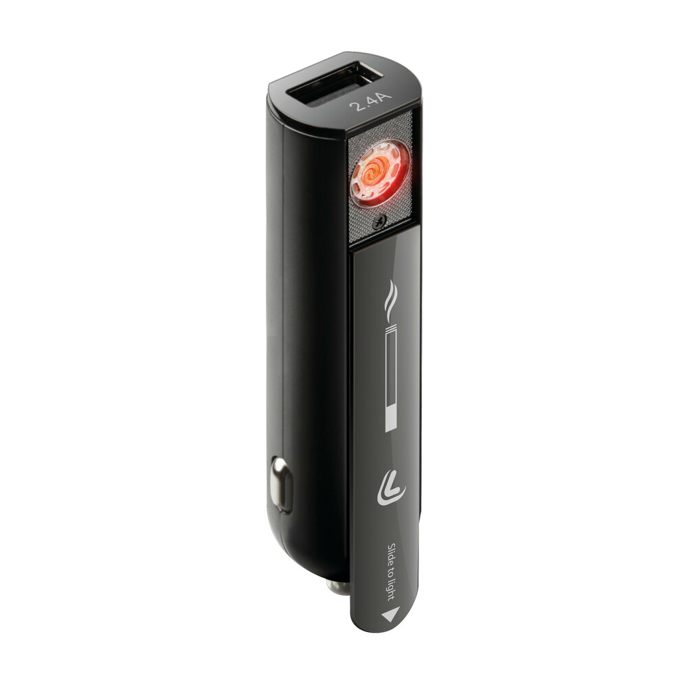 Plasma Usb, 1 Usb port charger with integrated electric lighter - Fast Charge - 2100 mA - 12/24V thumb