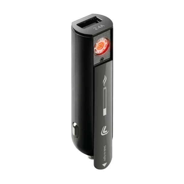 Plasma Usb, 1 Usb port charger with integrated electric lighter - Fast Charge - 2100 mA - 12/24V