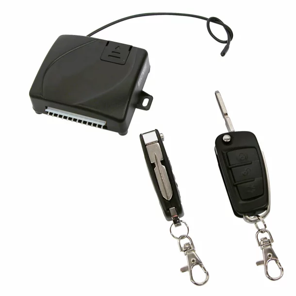 Központi zár távirányítóval 12V - összecsukható kulcsal