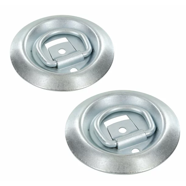 G-1, steel round mount rings, 2 pcs