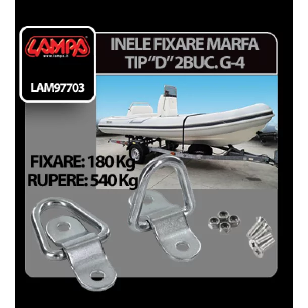 Inele fixare marfa tip D 2buc G-4