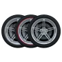 Rim Ringz, Set of 4 wheel protections - Red - 15&#039;&#039; - Resealed