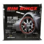 Rim Ringz, Set of 4 wheel protections - Red - 15&#039;&#039; - Resealed