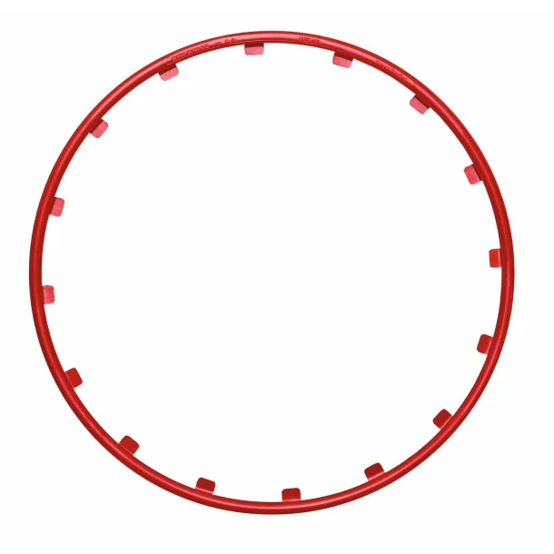 Rim Ringz, Set of 4 wheel protections - Red - 16&#039;&#039;