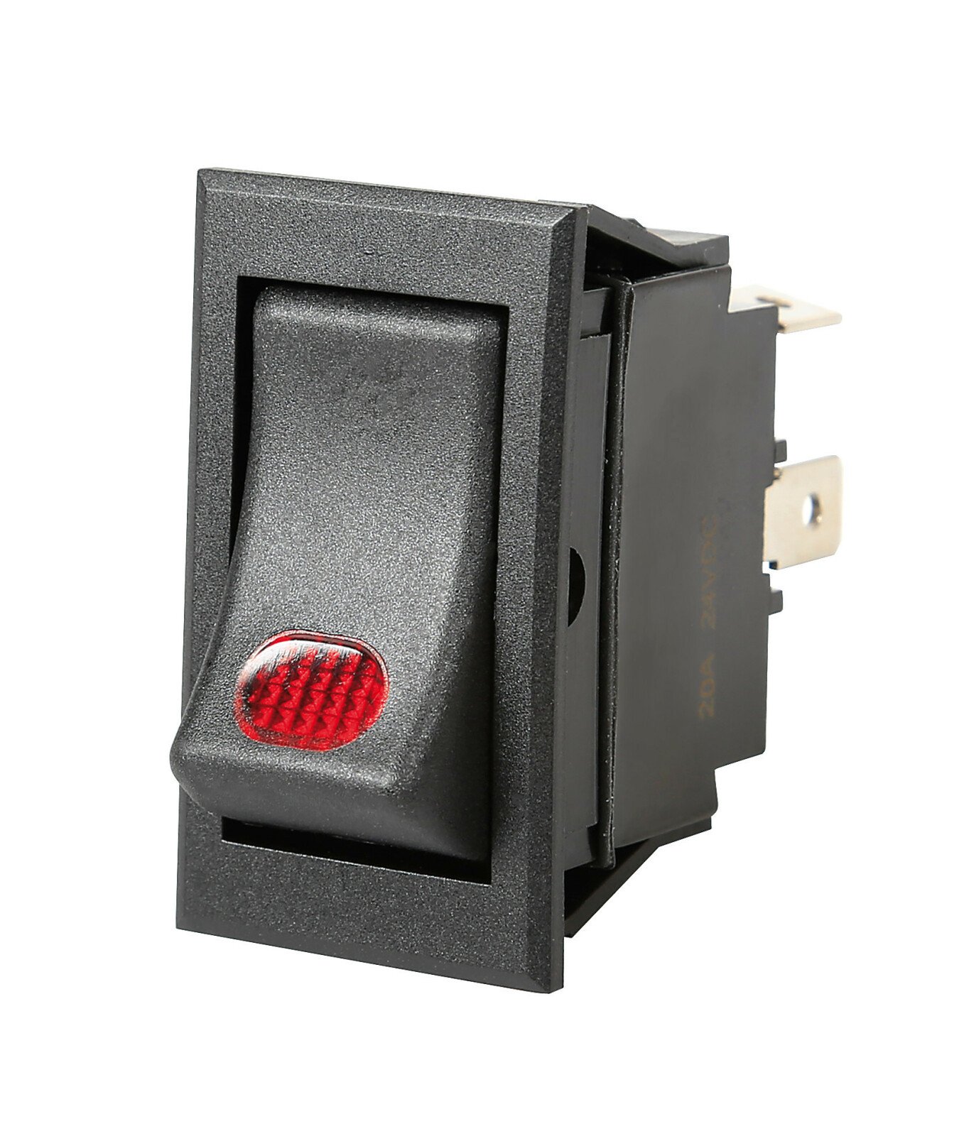 Illuminated rocker switch - 12V - 20A thumb