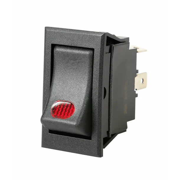 Illuminated rocker switch - 12V - 20A