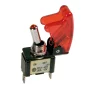 Aluminium toggle switch - Red