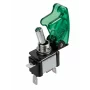 Aluminium toggle switch - Green