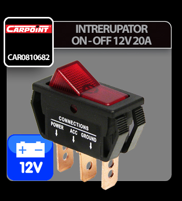 Intrerupator On-Off 12V 20A thumb