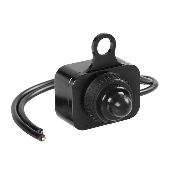 On &amp; Off, waterproof switch, 12V - Black