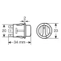 Rotating switch, 4 positions - 12/24V - 10A