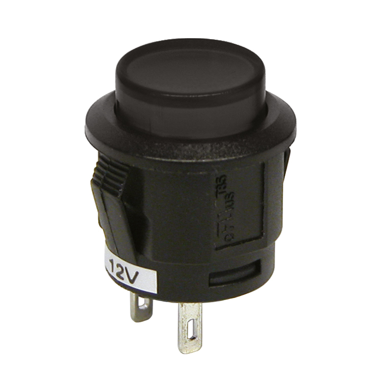 Push button switch Black 12V 20A - Resealed thumb