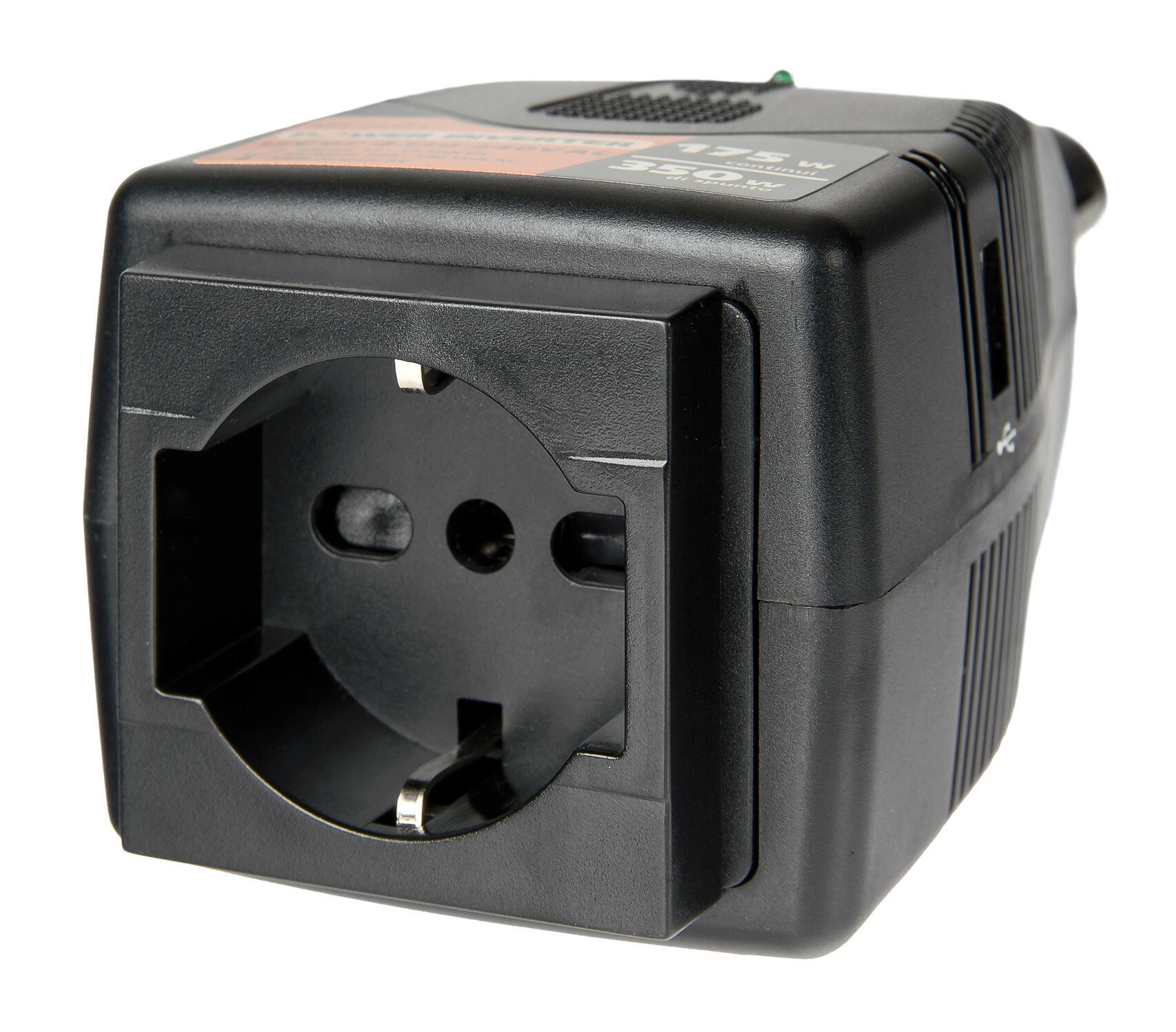 Invertor curent de la 12V la 220V 175W cu USB Lampa thumb
