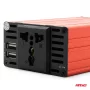 Áram inverter 12V-ról 220V-ra, 300/600W, 2xUSB, Amio