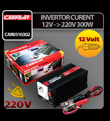 Inverter 12V-ról 220V-ra - 300W Carpoint thumb